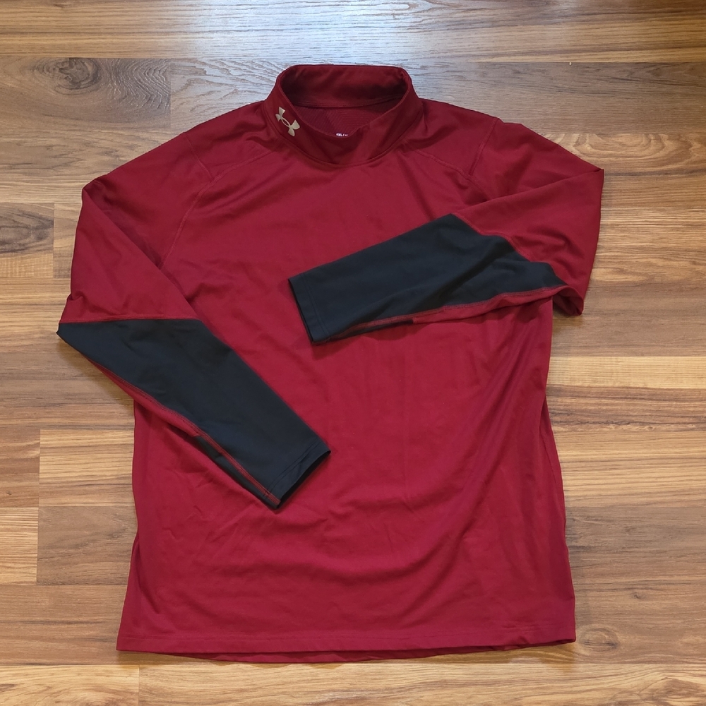 Under Armour Mock Turtle Neck. ColdGear. 2XL.